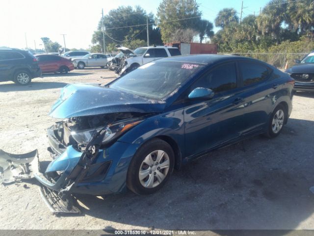 Photo 1 VIN: KMHDH4AE1GU619443 - HYUNDAI ELANTRA 