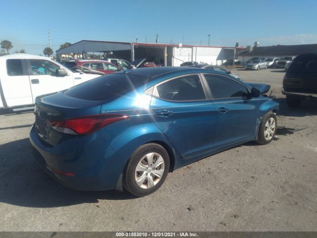 Photo 3 VIN: KMHDH4AE1GU619443 - HYUNDAI ELANTRA 