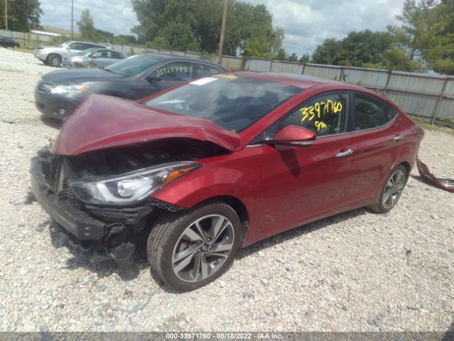 Photo 1 VIN: KMHDH4AE1GU621273 - HYUNDAI ELANTRA 