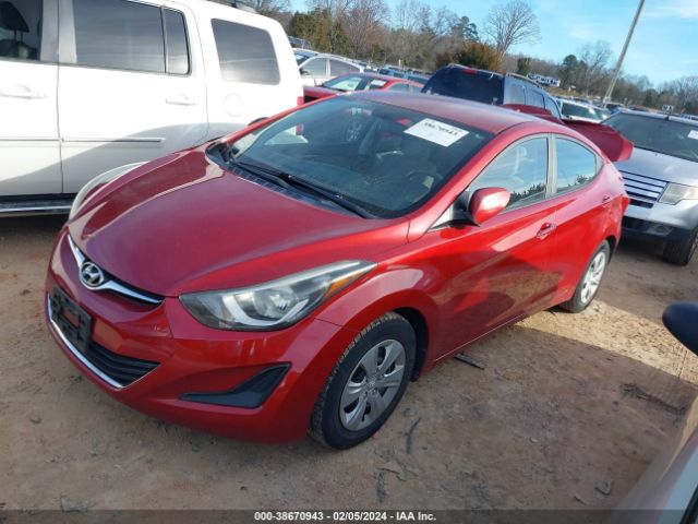 Photo 1 VIN: KMHDH4AE1GU623699 - HYUNDAI ELANTRA 