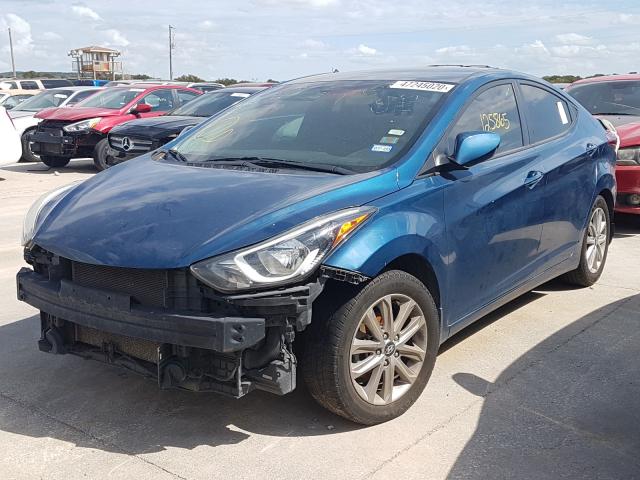 Photo 1 VIN: KMHDH4AE1GU633603 - HYUNDAI ELANTRA SE 