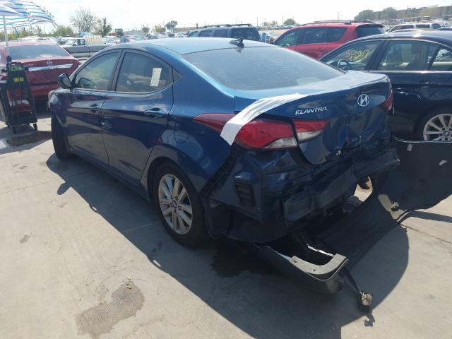 Photo 2 VIN: KMHDH4AE1GU633603 - HYUNDAI ELANTRA SE 