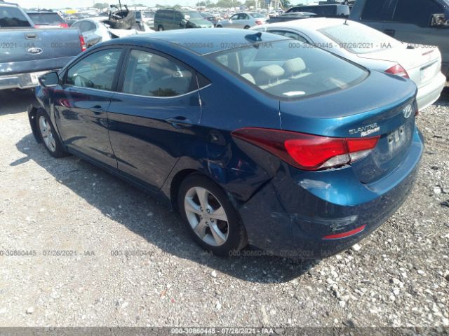 Photo 2 VIN: KMHDH4AE1GU636372 - HYUNDAI ELANTRA 