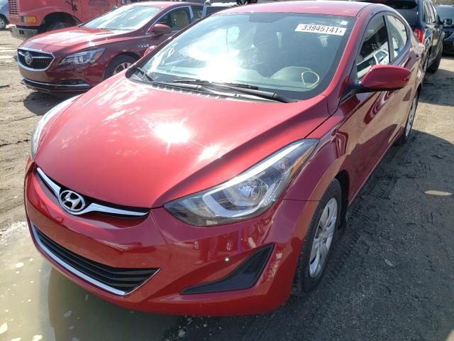 Photo 1 VIN: KMHDH4AE1GU643354 - HYUNDAI ELANTRA SE 