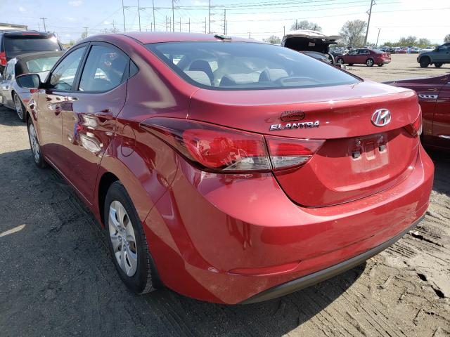 Photo 2 VIN: KMHDH4AE1GU643354 - HYUNDAI ELANTRA SE 