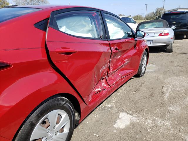 Photo 8 VIN: KMHDH4AE1GU643354 - HYUNDAI ELANTRA SE 