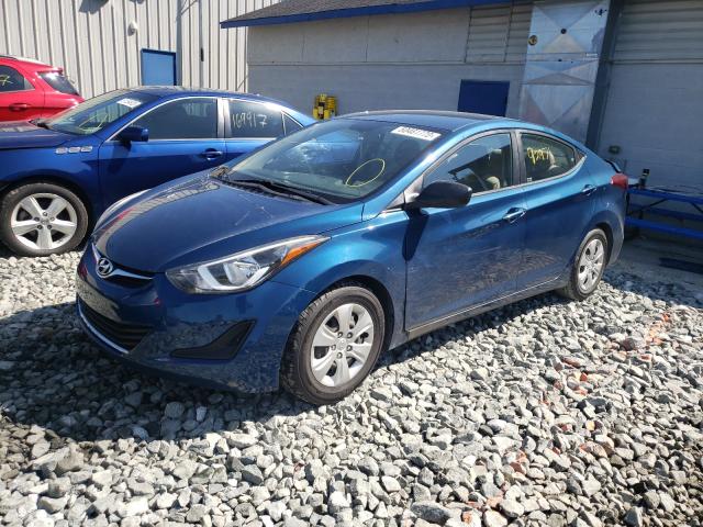 Photo 1 VIN: KMHDH4AE1GU649106 - HYUNDAI ELANTRA SE 