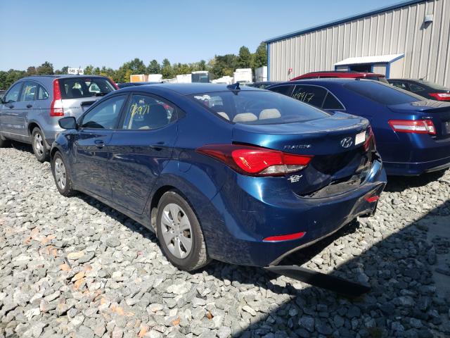 Photo 2 VIN: KMHDH4AE1GU649106 - HYUNDAI ELANTRA SE 