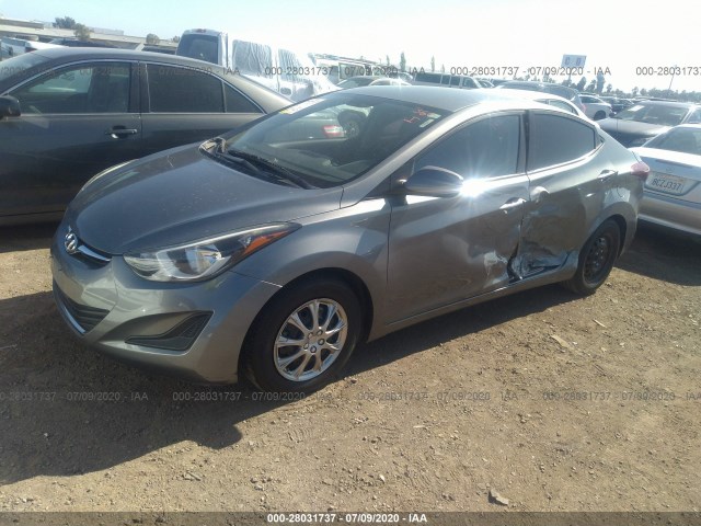 Photo 1 VIN: KMHDH4AE1GU650420 - HYUNDAI ELANTRA 