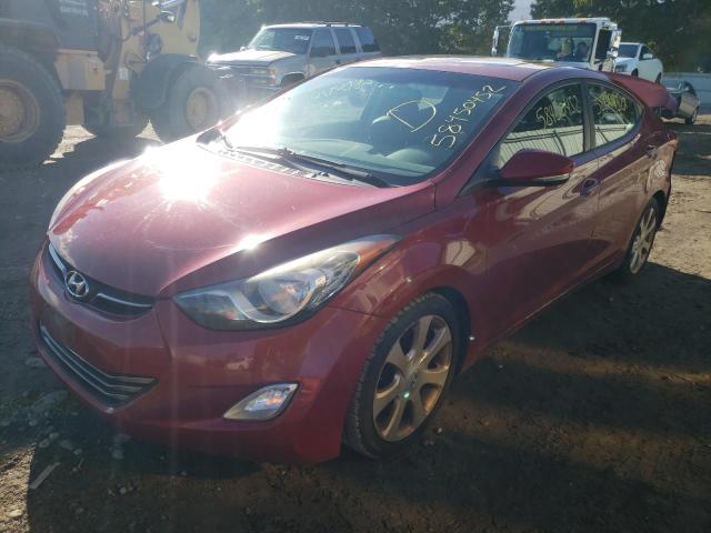 Photo 1 VIN: KMHDH4AE2BU094935 - HYUNDAI ELANTRA GL 