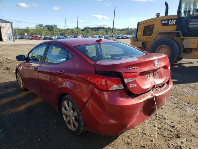 Photo 2 VIN: KMHDH4AE2BU094935 - HYUNDAI ELANTRA GL 