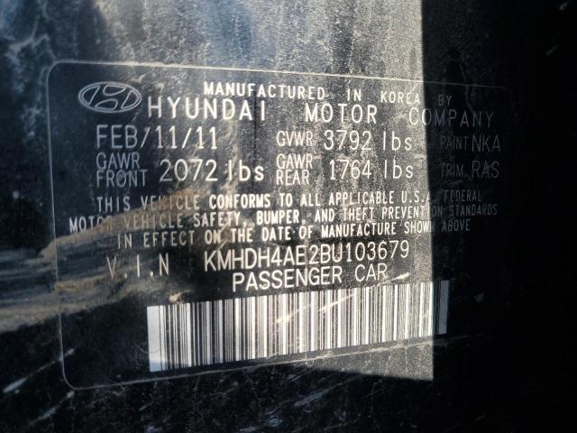 Photo 11 VIN: KMHDH4AE2BU103679 - HYUNDAI ELANTRA 