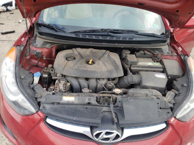 Photo 6 VIN: KMHDH4AE2BU106758 - HYUNDAI ELANTRA GL 