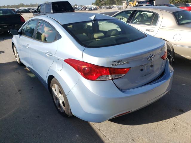 Photo 2 VIN: KMHDH4AE2BU107151 - HYUNDAI ELANTRA GL 