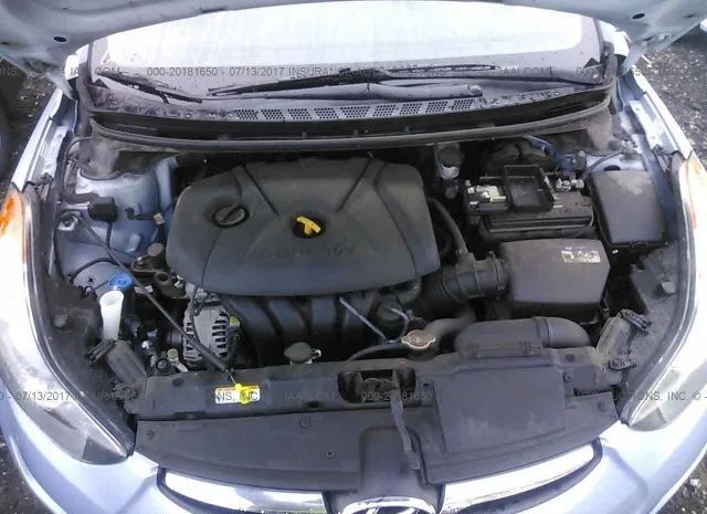 Photo 9 VIN: KMHDH4AE2BU124600 - HYUNDAI ELANTRA 