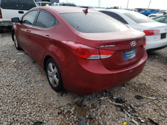 Photo 2 VIN: KMHDH4AE2BU135922 - HYUNDAI ELANTRA GL 