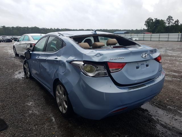 Photo 2 VIN: KMHDH4AE2BU143339 - HYUNDAI ELANTRA GL 