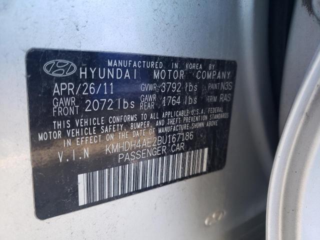 Photo 11 VIN: KMHDH4AE2BU167186 - HYUNDAI ELANTRA 