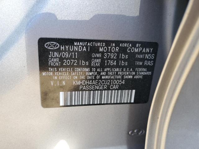 Photo 11 VIN: KMHDH4AE2CU210054 - HYUNDAI ELANTRA 