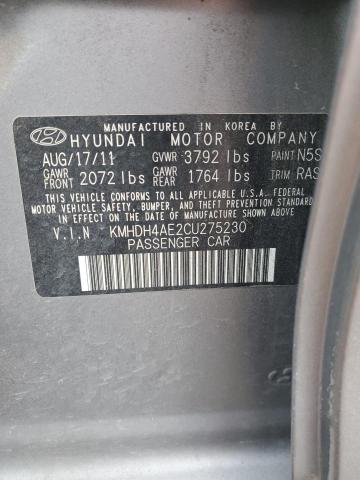 Photo 11 VIN: KMHDH4AE2CU275230 - HYUNDAI ELANTRA 