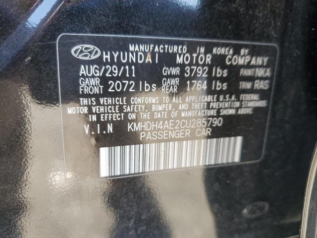 Photo 11 VIN: KMHDH4AE2CU285790 - HYUNDAI ELANTRA GL 