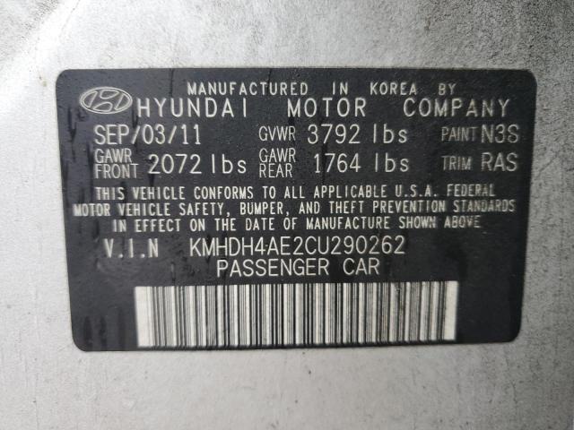 Photo 11 VIN: KMHDH4AE2CU290262 - HYUNDAI ELANTRA 