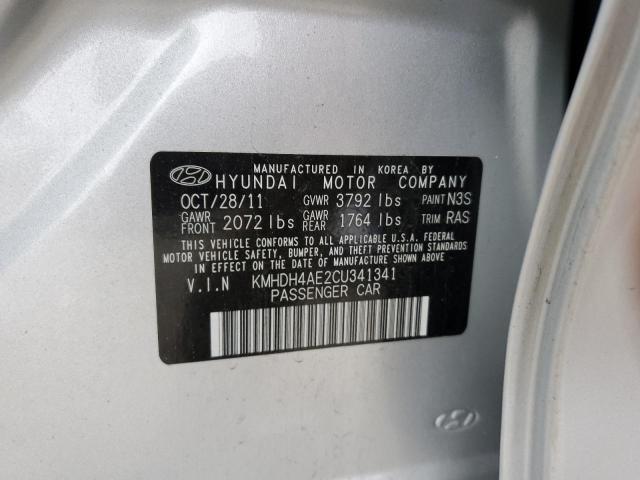 Photo 11 VIN: KMHDH4AE2CU341341 - HYUNDAI ELANTRA GL 