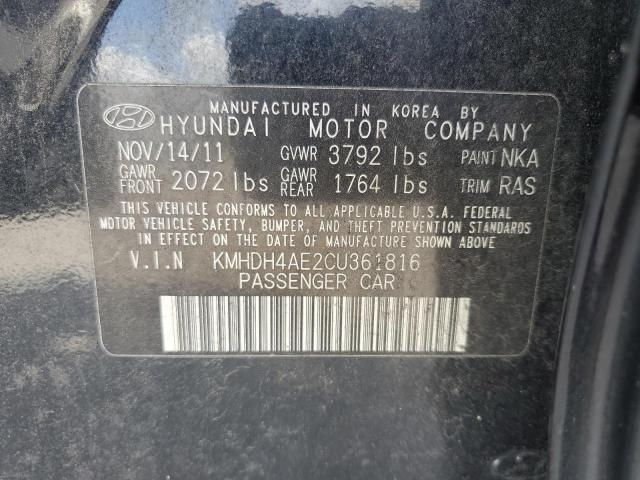 Photo 11 VIN: KMHDH4AE2CU361816 - HYUNDAI ELANTRA GL 