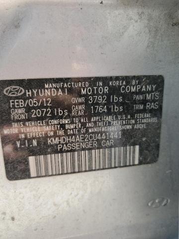 Photo 13 VIN: KMHDH4AE2CU441441 - HYUNDAI ELANTRA GL 