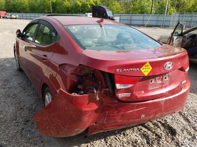 Photo 2 VIN: KMHDH4AE2CU450382 - HYUNDAI ELANTRA GL 