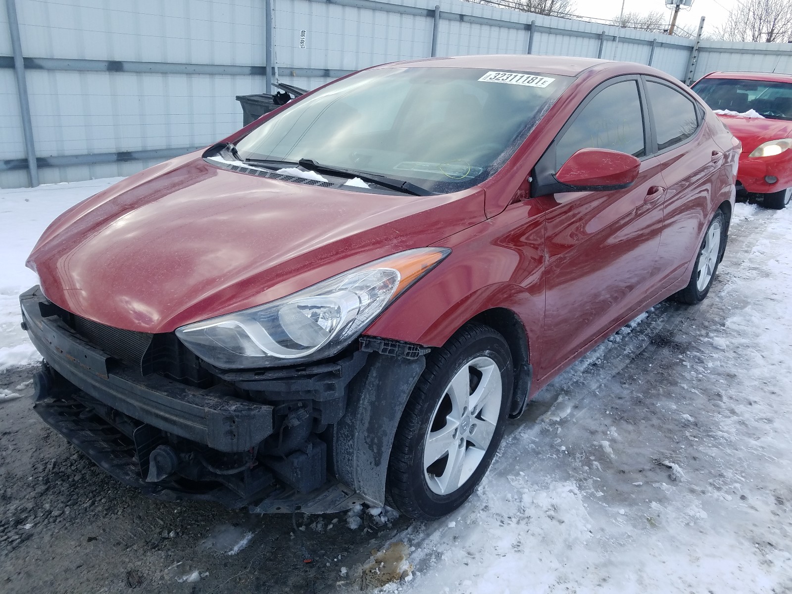 Photo 1 VIN: KMHDH4AE2CU470356 - HYUNDAI ELANTRA GL 