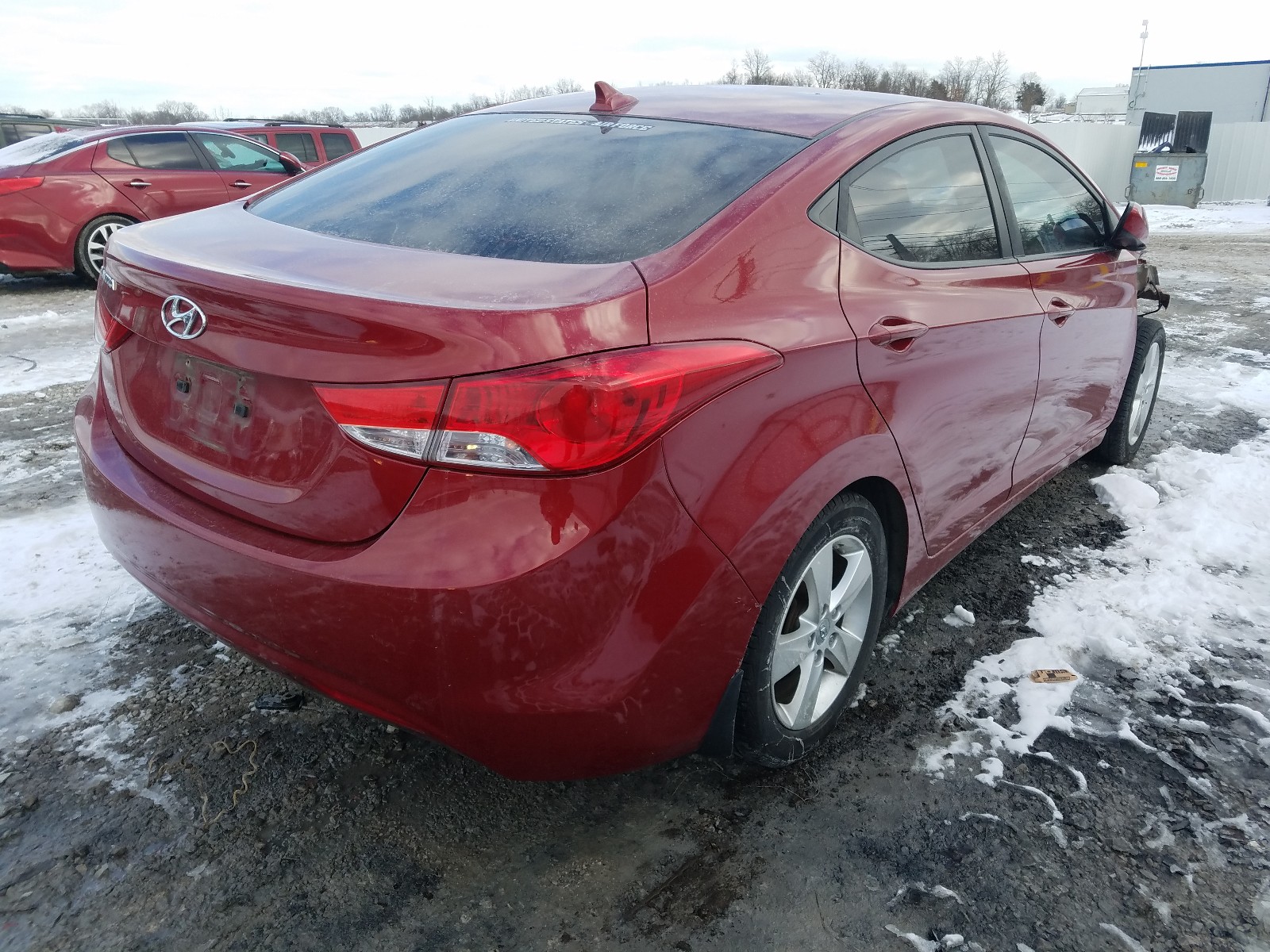 Photo 3 VIN: KMHDH4AE2CU470356 - HYUNDAI ELANTRA GL 