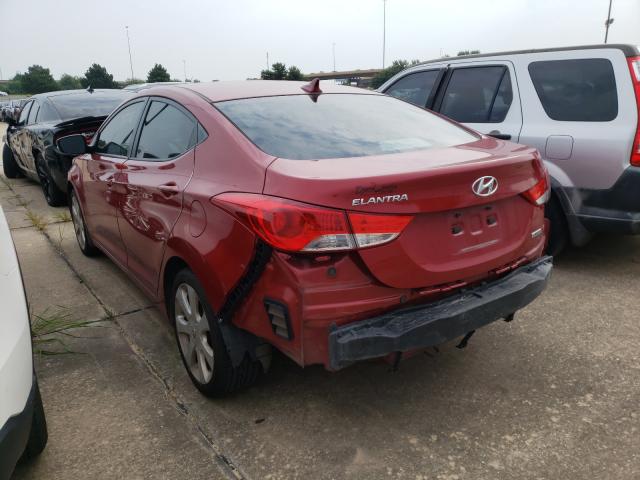 Photo 2 VIN: KMHDH4AE2CU493832 - HYUNDAI ELANTRA GL 