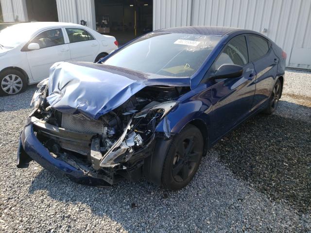 Photo 1 VIN: KMHDH4AE2DU496912 - HYUNDAI ELANTRA GL 