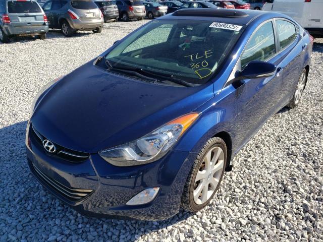 Photo 1 VIN: KMHDH4AE2DU529021 - HYUNDAI ELANTRA GL 