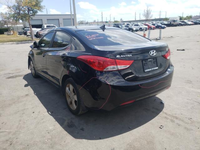 Photo 2 VIN: KMHDH4AE2DU582480 - HYUNDAI ELANTRA GL 