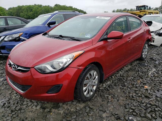 Photo 1 VIN: KMHDH4AE2DU595651 - HYUNDAI ELANTRA GL 