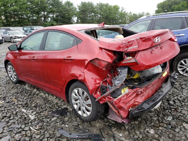 Photo 2 VIN: KMHDH4AE2DU595651 - HYUNDAI ELANTRA GL 