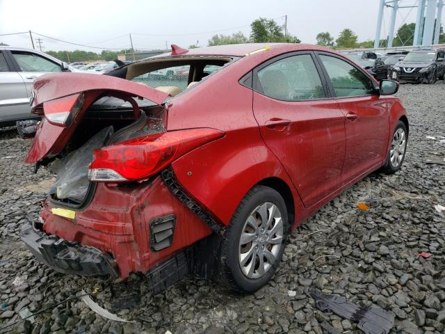 Photo 3 VIN: KMHDH4AE2DU595651 - HYUNDAI ELANTRA GL 