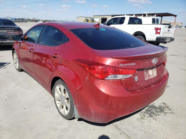 Photo 2 VIN: KMHDH4AE2DU621424 - HYUNDAI ELANTRA GL 