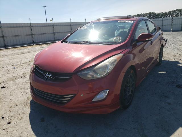 Photo 1 VIN: KMHDH4AE2DU687603 - HYUNDAI ELANTRA 