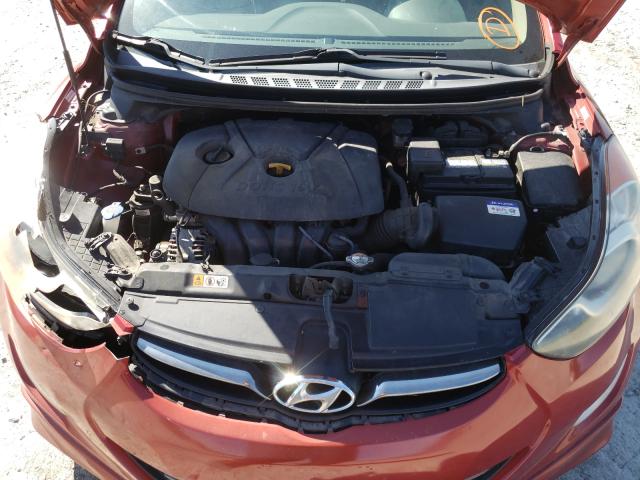 Photo 6 VIN: KMHDH4AE2DU687603 - HYUNDAI ELANTRA 