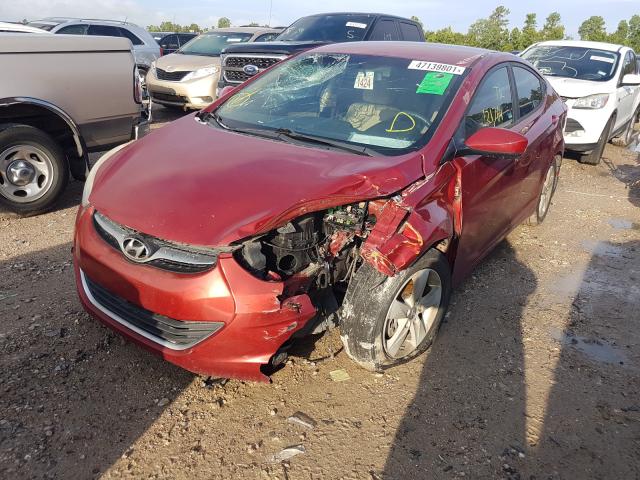 Photo 1 VIN: KMHDH4AE2DU721586 - HYUNDAI ELANTRA GL 