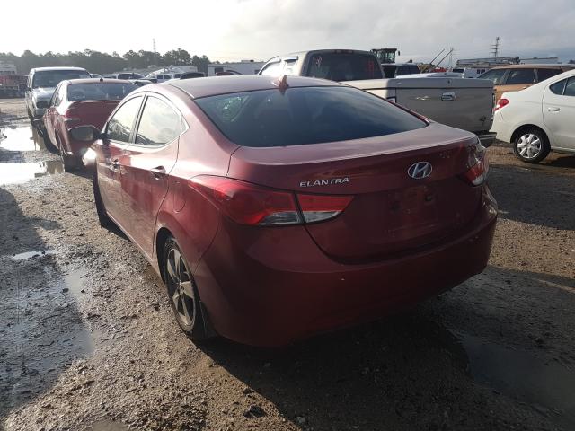 Photo 2 VIN: KMHDH4AE2DU721586 - HYUNDAI ELANTRA GL 