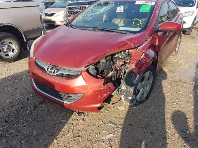 Photo 8 VIN: KMHDH4AE2DU721586 - HYUNDAI ELANTRA GL 