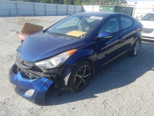 Photo 1 VIN: KMHDH4AE2DU804595 - HYUNDAI ELANTRA GL 