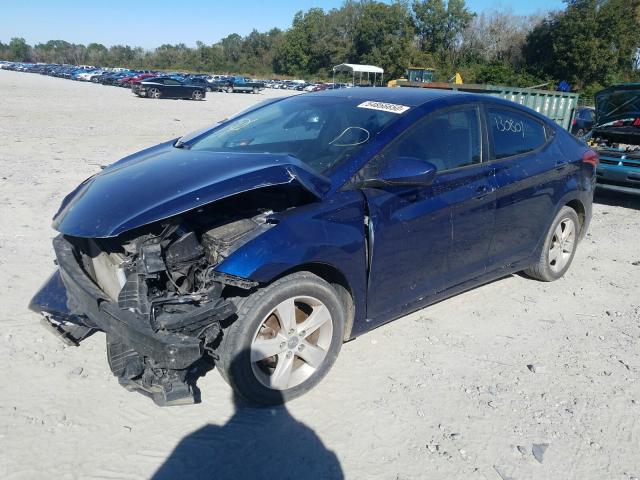 Photo 1 VIN: KMHDH4AE2DU836141 - HYUNDAI ELANTRA GL 