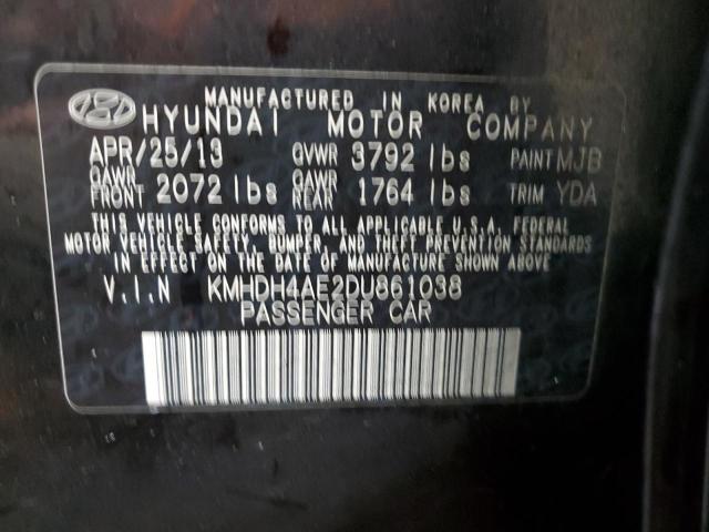 Photo 11 VIN: KMHDH4AE2DU861038 - HYUNDAI ELANTRA 