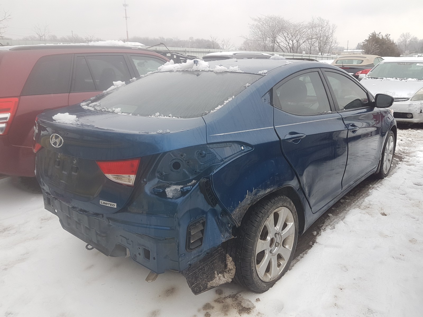 Photo 3 VIN: KMHDH4AE2DU954819 - HYUNDAI ELANTRA GL 