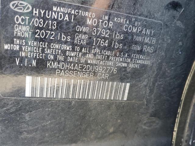 Photo 11 VIN: KMHDH4AE2DU992776 - HYUNDAI ELANTRA GL 